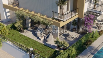 Квартиры 1+1 и дуплексы 2+1 и 3+1 в 200 метрах то моря в районе Кестель. - Ракурс 14