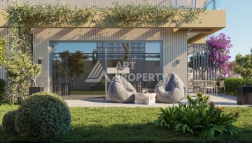 Квартиры 1+1 и дуплексы 2+1 и 3+1 в 200 метрах то моря в районе Кестель. - Ракурс 15