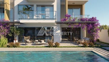 Квартиры 1+1 и дуплексы 2+1 и 3+1 в 200 метрах то моря в районе Кестель. - Ракурс 16