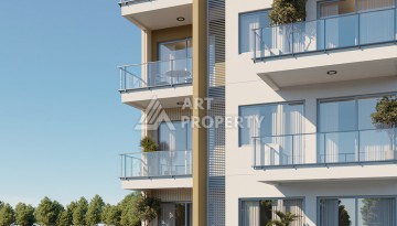 Квартиры 1+1 и дуплексы 2+1 и 3+1 в 200 метрах то моря в районе Кестель. - Ракурс 18