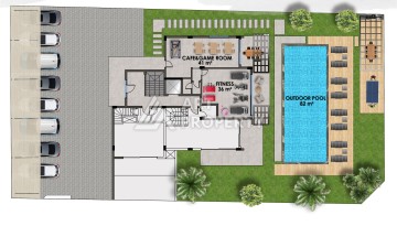 Квартиры 1+1 и дуплексы 2+1 и 3+1 в 200 метрах то моря в районе Кестель. - Ракурс 28