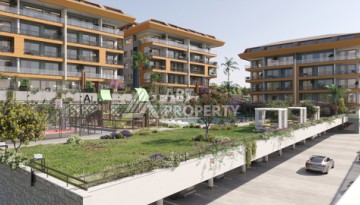 Квартиры 55-234 кв.м. на завершающейся стадии строительства. Кестель, Алания - Ракурс 1