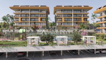 Квартиры 55-234 кв.м. на завершающейся стадии строительства. Кестель, Алания - Ракурс 3