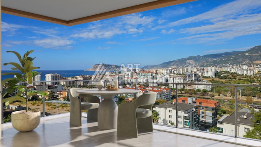 Квартиры 55-234 кв.м. на завершающейся стадии строительства. Кестель, Алания - Ракурс 4