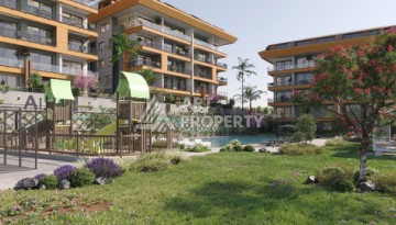 Квартиры 55-234 кв.м. на завершающейся стадии строительства. Кестель, Алания - Ракурс 10