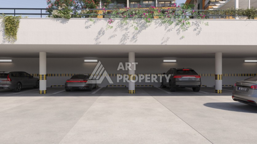 Квартиры 55-234 кв.м. на завершающейся стадии строительства. Кестель, Алания - Ракурс 10