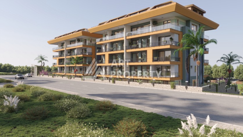 Квартиры 55-234 кв.м. на завершающейся стадии строительства. Кестель, Алания - Ракурс 14