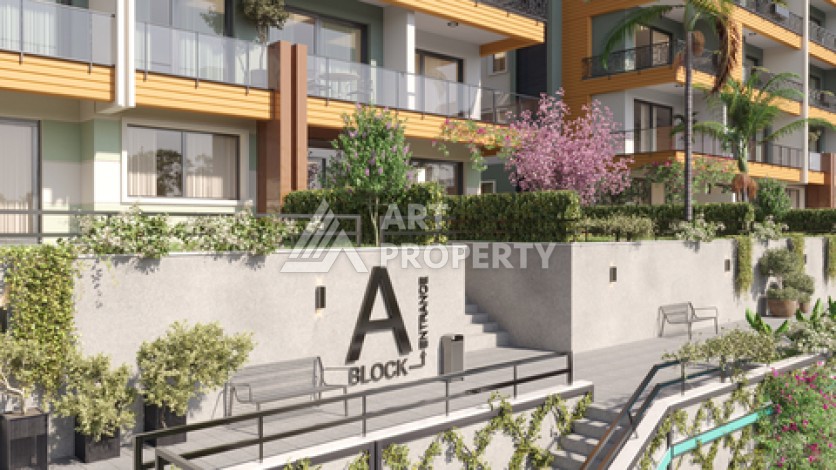 Квартиры 55-234 кв.м. на завершающейся стадии строительства. Кестель, Алания - Ракурс 15