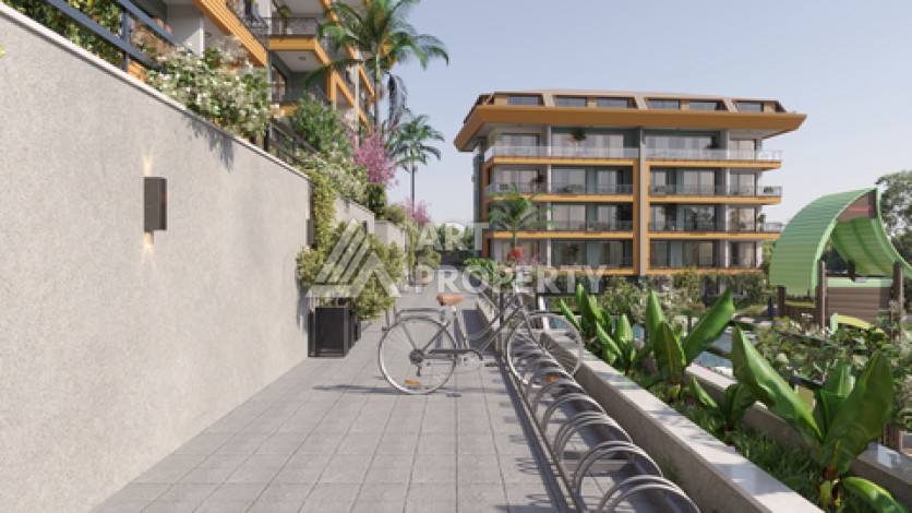 Квартиры 55-234 кв.м. на завершающейся стадии строительства. Кестель, Алания - Ракурс 18