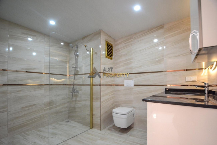 Двухуровневая квартира 2+1 в центре Аланьи в районе пляжа Клеопатра, 108 м2 - Ракурс 11