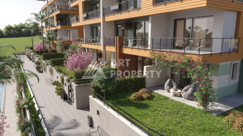 Квартиры 55-234 кв.м. на завершающейся стадии строительства. Кестель, Алания - Ракурс 24