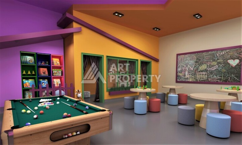 Квартиры 55-234 кв.м. на завершающейся стадии строительства. Кестель, Алания - Ракурс 29