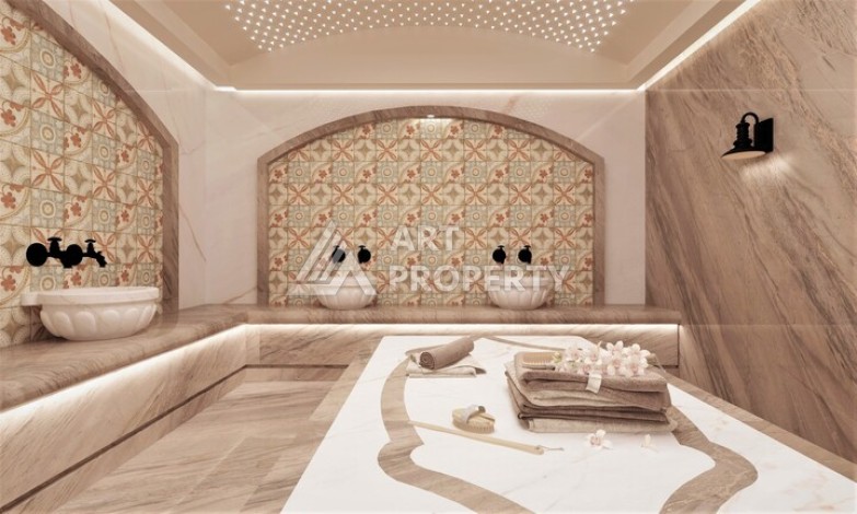 Квартиры 55-234 кв.м. на завершающейся стадии строительства. Кестель, Алания - Ракурс 31