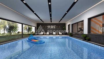 Квартиры 55-234 кв.м. на завершающейся стадии строительства. Кестель, Алания - Ракурс 33