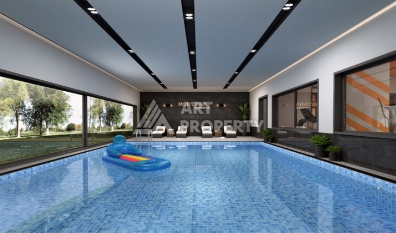 Квартиры 55-234 кв.м. на завершающейся стадии строительства. Кестель, Алания - Ракурс 32