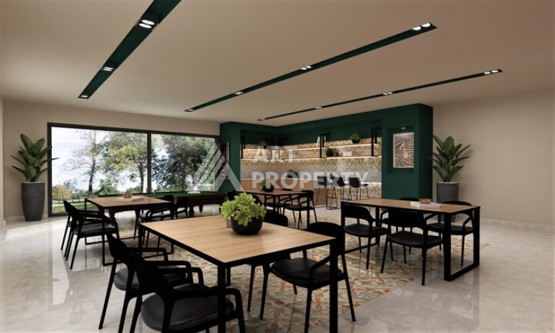 Квартиры 55-234 кв.м. на завершающейся стадии строительства. Кестель, Алания - Ракурс 36