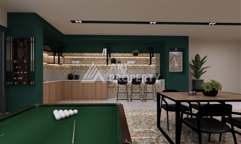 Квартиры 55-234 кв.м. на завершающейся стадии строительства. Кестель, Алания - Ракурс 37