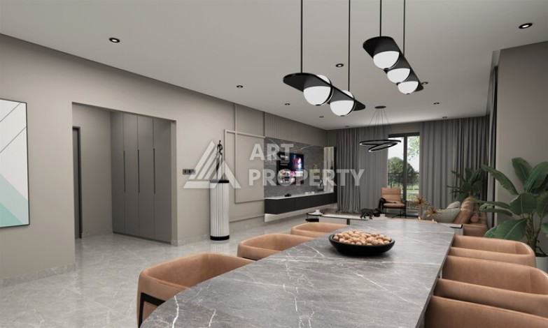 Квартиры 55-234 кв.м. на завершающейся стадии строительства. Кестель, Алания - Ракурс 42