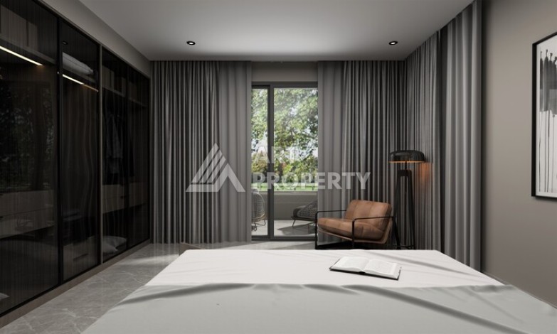 Квартиры 55-234 кв.м. на завершающейся стадии строительства. Кестель, Алания - Ракурс 43