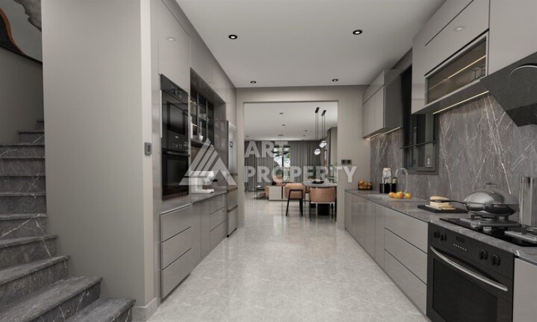 Квартиры 55-234 кв.м. на завершающейся стадии строительства. Кестель, Алания - Ракурс 46