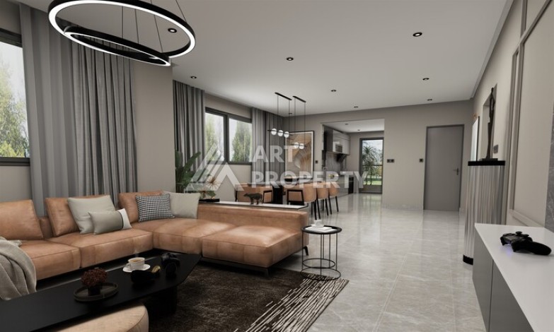 Квартиры 55-234 кв.м. на завершающейся стадии строительства. Кестель, Алания - Ракурс 47