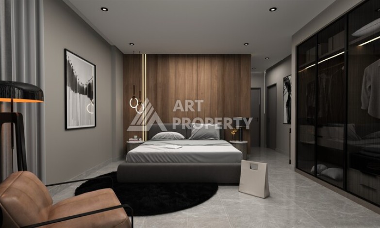 Квартиры 55-234 кв.м. на завершающейся стадии строительства. Кестель, Алания - Ракурс 49