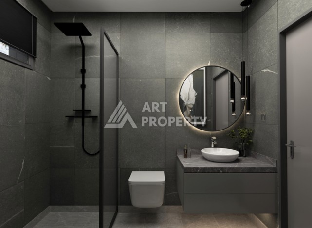 Квартиры 55-234 кв.м. на завершающейся стадии строительства. Кестель, Алания - Ракурс 51