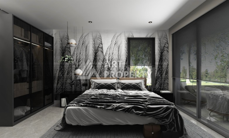 Квартиры 55-234 кв.м. на завершающейся стадии строительства. Кестель, Алания - Ракурс 52