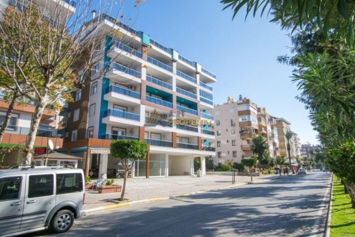 Двухуровневая квартира 2+1 в центре Аланьи в районе пляжа Клеопатра, 108 м2 - Ракурс 14