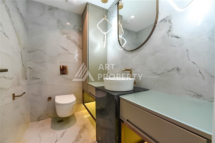 Элитная недвижимость в центре Алании, квартира 4+1 площадью 210 кв.м. - Ракурс 31