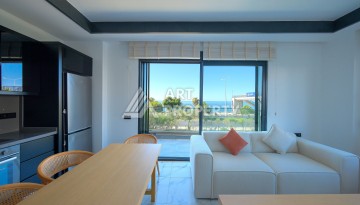 Апартаменты 1+1 в престижном районе Кестель, всего в 50 метрах от моря. - Ракурс 2