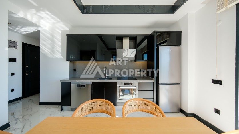 Апартаменты 1+1 в престижном районе Кестель, всего в 50 метрах от моря. - Ракурс 7