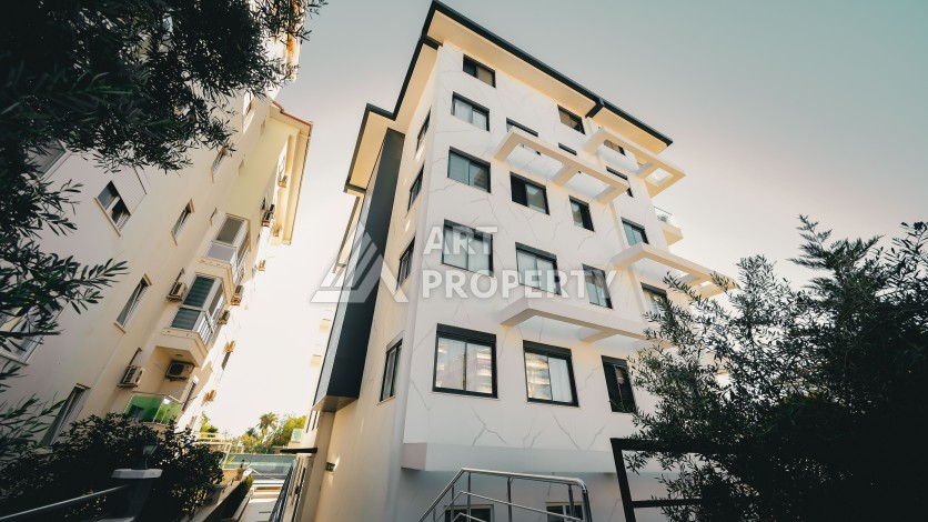 Апартаменты 1+1 в престижном районе Кестель, всего в 50 метрах от моря. - Ракурс 11