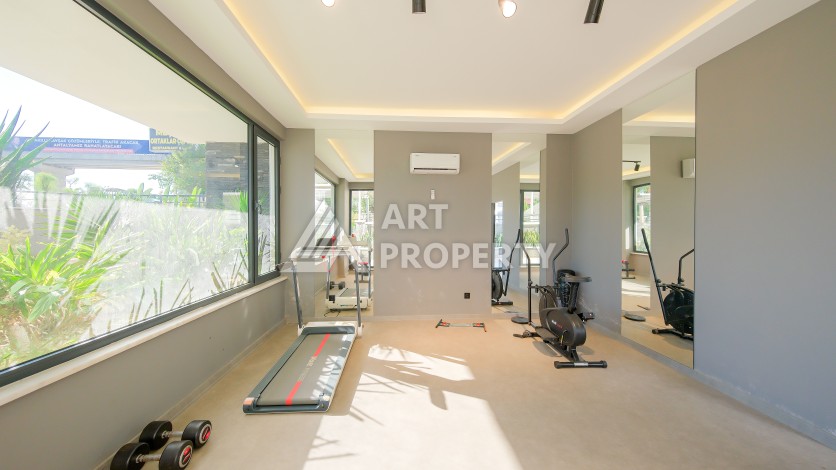 Апартаменты 1+1 в престижном районе Кестель, всего в 50 метрах от моря. - Ракурс 14