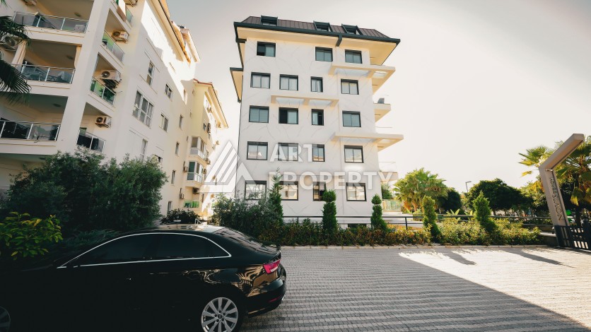 Апартаменты 1+1 в престижном районе Кестель, всего в 50 метрах от моря. - Ракурс 15