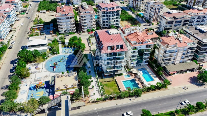 Апартаменты 1+1 в престижном районе Кестель, всего в 50 метрах от моря. - Ракурс 26