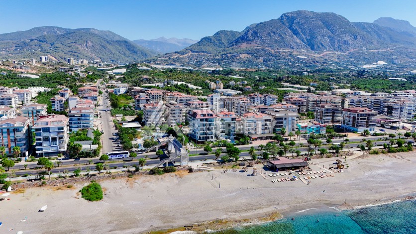 Апартаменты 1+1 в престижном районе Кестель, всего в 50 метрах от моря. - Ракурс 28