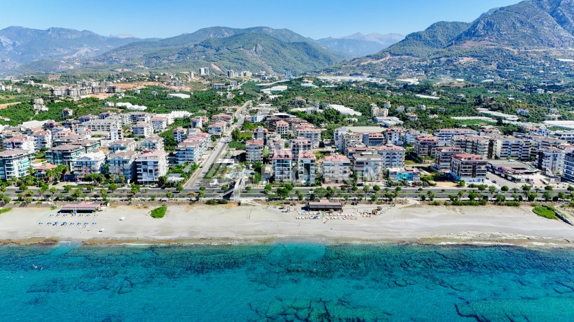 Апартаменты 1+1 в престижном районе Кестель, всего в 50 метрах от моря. - Ракурс 29