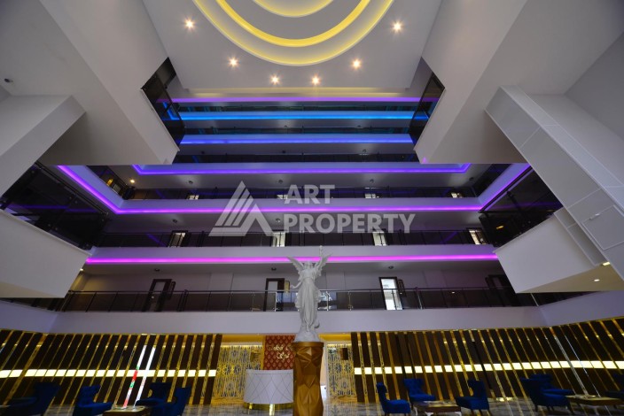 Апартаменты 1+1 в районе Махмутлар, всего в 150 метрах от моря. - Ракурс 14