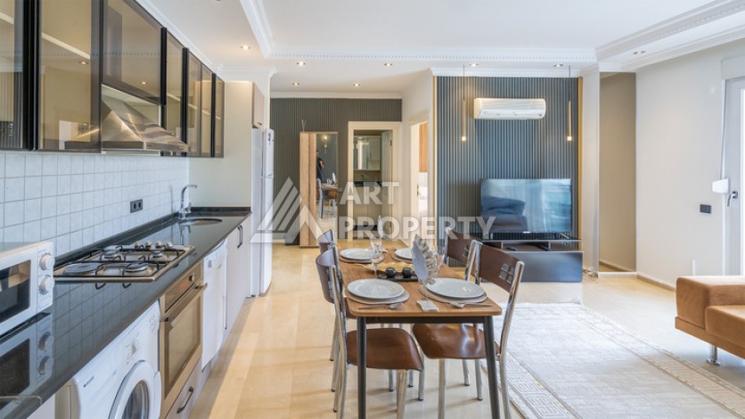 Просторная квартира 1+1 в районе Оба, 550 метров до моря - Ракурс 4