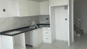 Двухуровневые апартаменты 2+1 с панорамным видом на море и крепость Алании. - Ракурс 8