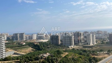 Двухуровневые апартаменты 2+1 с панорамным видом на море и крепость Алании. - Ракурс 14