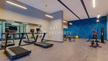 Квартира 1+1 в современном комплексе, 650 м до моря, центр Махмутлара - Ракурс 4