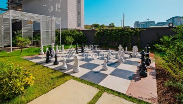 Квартира 1+1 в современном комплексе, 650 м до моря, центр Махмутлара - Ракурс 13