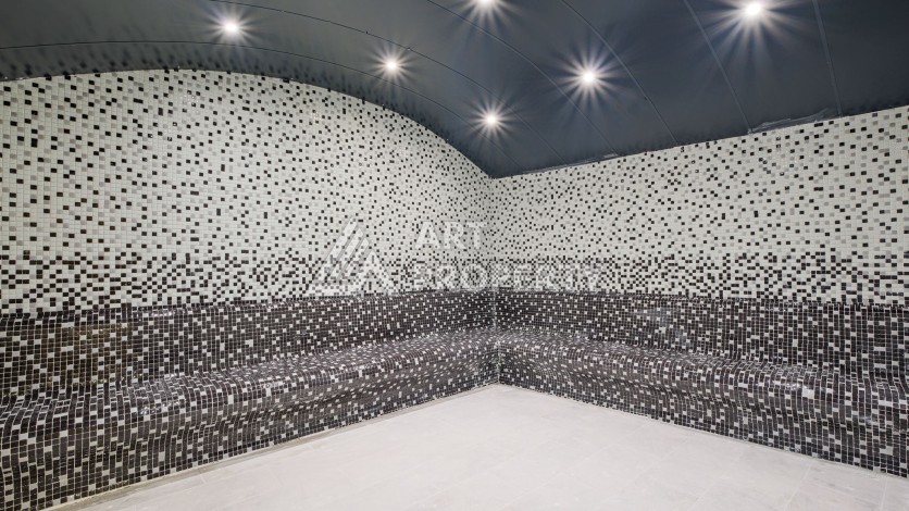 Квартира 1+1 в современном комплексе, 650 м до моря, центр Махмутлара - Ракурс 15