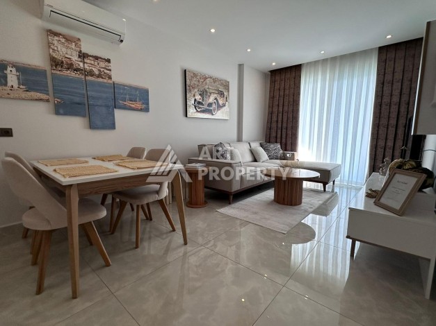 Меблированная квартира 1+1 у моря, 65 кв.м. в Махмутларе, Алания - Ракурс 3