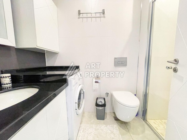 Меблированная квартира 1+1 у моря, 65 кв.м. в Махмутларе, Алания - Ракурс 4