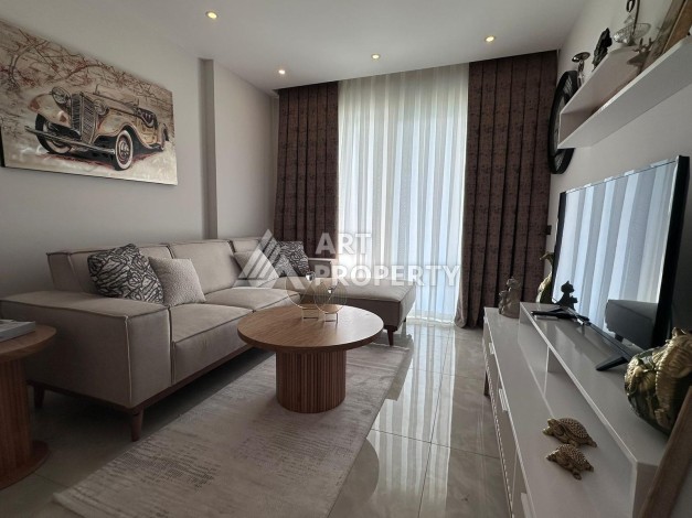 Меблированная квартира 1+1 у моря, 65 кв.м. в Махмутларе, Алания - Ракурс 5