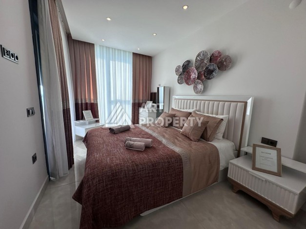 Меблированная квартира 1+1 у моря, 65 кв.м. в Махмутларе, Алания - Ракурс 8