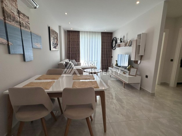 Меблированная квартира 1+1 у моря, 65 кв.м. в Махмутларе, Алания - Ракурс 10